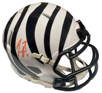 Joe Burrow Signed Bengals 2022 Alternate Speed Mini Helmet (Fanatics) at PristineAuction.com