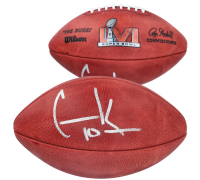 Cooper Kupp Signed Official NFL "The Duke" Super Bowl LVI Logo Game Ball Football (Fanatics) at PristineAuction.com