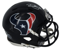 Dalton Schultz Signed Texans Speed Mini Helmet (Beckett) at PristineAuction.com