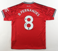 Bruno Fernandes Signed Manchester United F.C. Adidas Authentic Jersey (Beckett) at PristineAuction.com