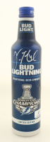 Vinny Lecavalier Signed Lightning 2020 Stanley Cup Champions Logo Beer Bottle (YSMS) at PristineAuction.com