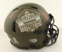 Devin Hester Signed Hall Of Fame Full-Size Authentic On-Field Salute To Service Speed Helmet Inscribed "H.O.F. 25" (Beckett) at PristineAuction.com