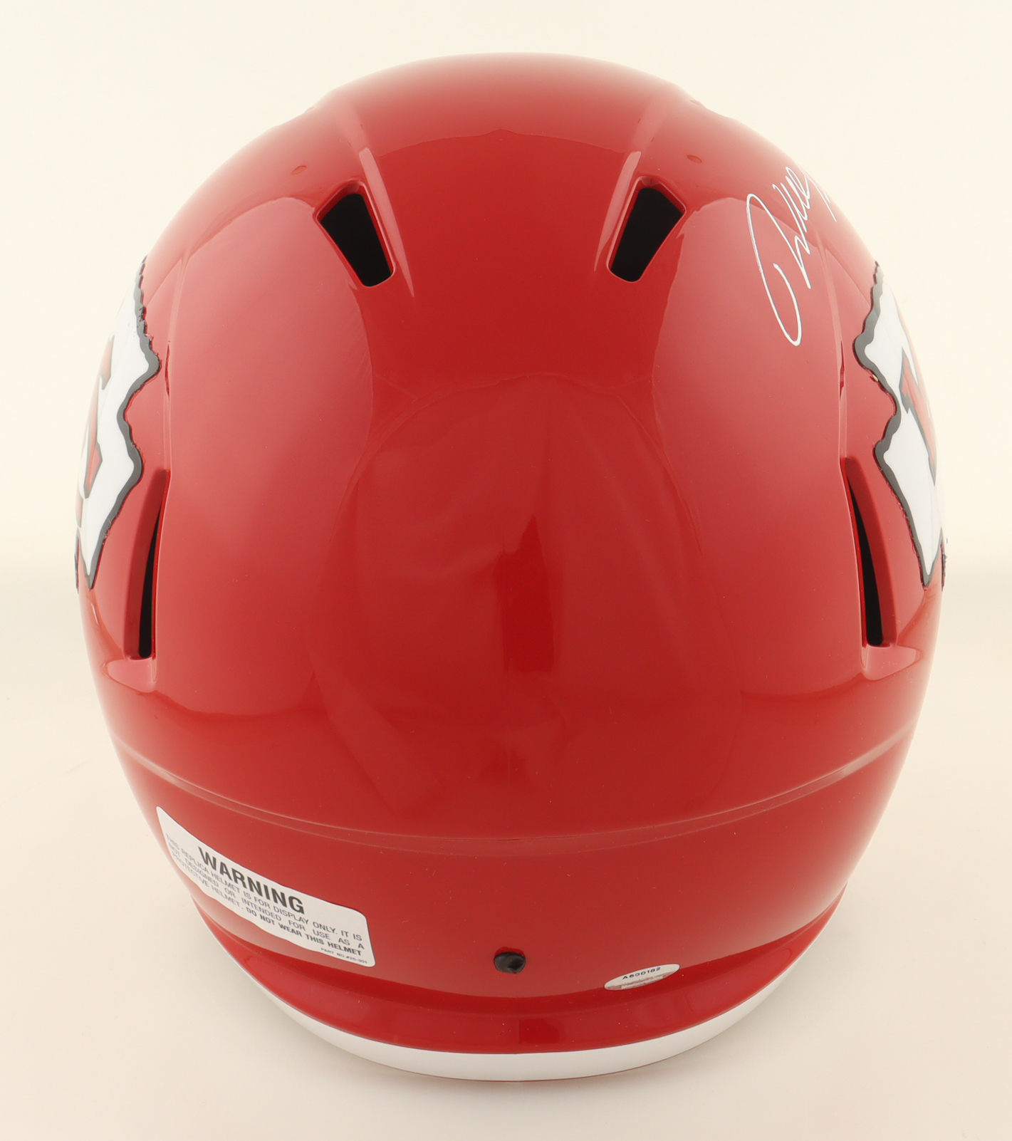 Will Shields Signed Chiefs Full-Size Speed Helmet Inscribed "HOF 15" (Schwartz Sports) at PristineAuction.com Will Shields Signed Chiefs Full-Size Speed Helmet Inscribed "HOF 15" (Schwartz Sports) at PristineAuction.com