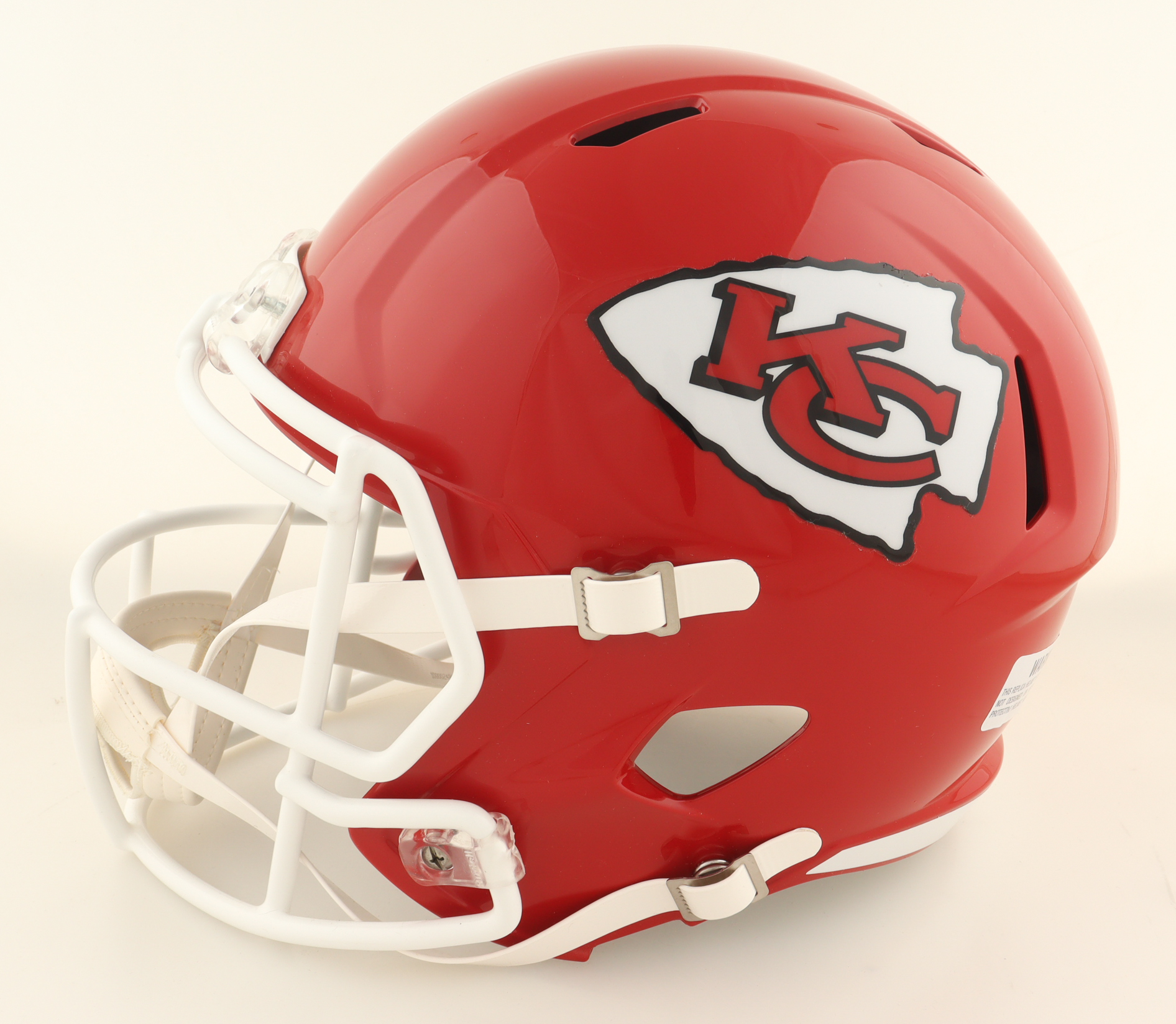 Will Shields Signed Chiefs Full-Size Speed Helmet Inscribed "HOF 15" (Schwartz Sports) at PristineAuction.com Will Shields Signed Chiefs Full-Size Speed Helmet Inscribed "HOF 15" (Schwartz Sports) at PristineAuction.com