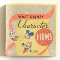 Vintage 1930's Original Walt Disney's Character Films "Fire Chief" 8mm Film Reel with Original Box at PristineAuction.com