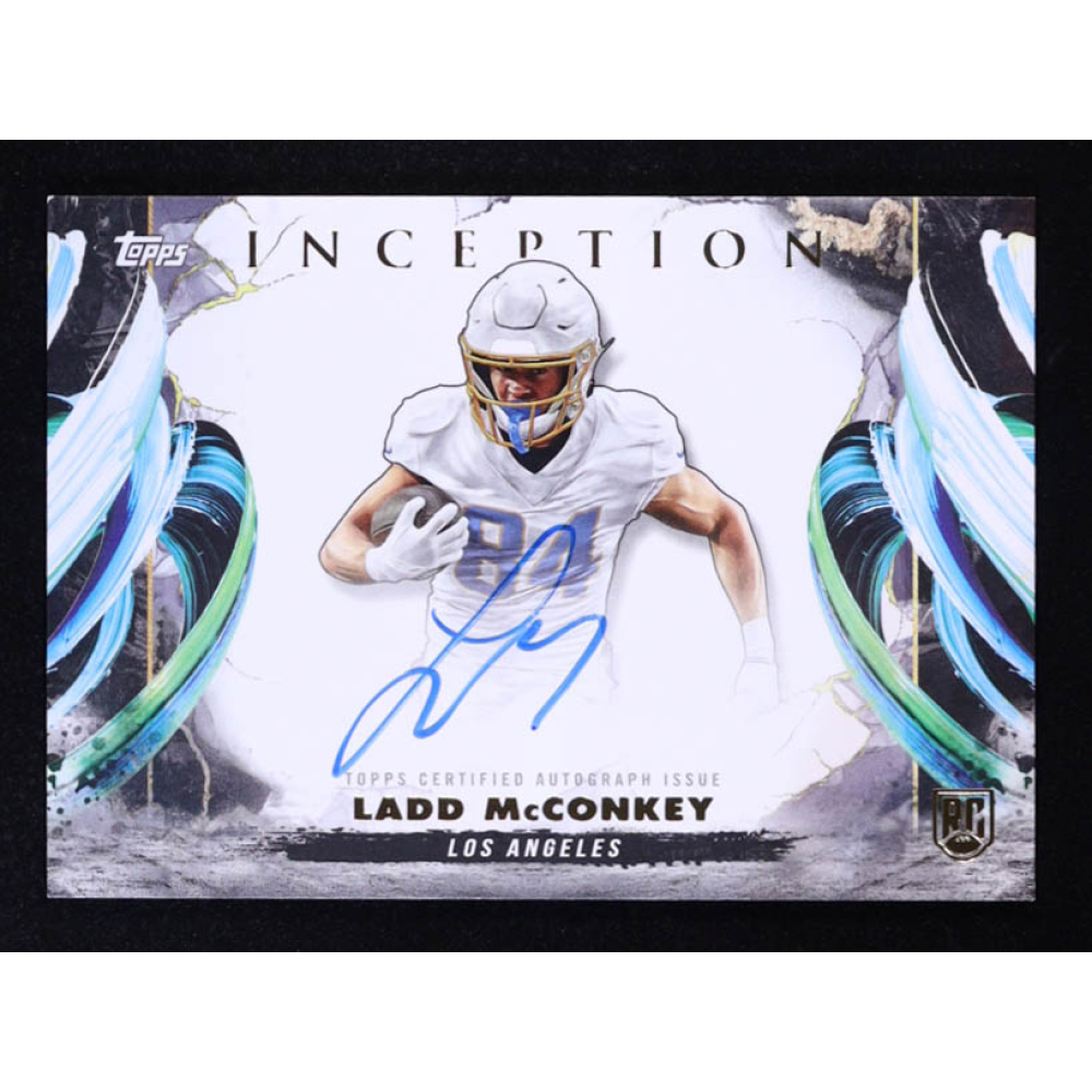 Ladd McConkey 2024 Topps Inception Rookie Variation Autographs #RAVLAM RC at PristineAuction.com