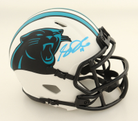Sam Darnold Signed Panthers Lunar Eclipse Alternate Speed Mini Helmet (Beckett) at PristineAuction.com