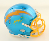 Kenneth Murray Signed Chargers Flash Alternate Speed Mini Helmet (Beckett) at PristineAuction.com