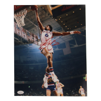 Julius "Dr. J" Erving Signed 76ers 11x14 Photo (JSA) at PristineAuction.com