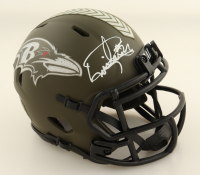 Derrick Henry Signed Ravens Speed Salute to Service Alternate Mini Helmet (Beckett) at PristineAuction.com