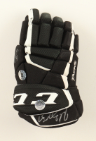 Patrice Bergeron & Matt Poitras Signed CCM Hockey Glove (YSMS) at PristineAuction.com