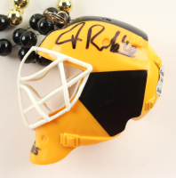 Tuukka Rask Signed Bruins Mini Goalie Helmet Bead Chain (YSMS) at PristineAuction.com