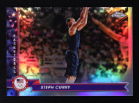 Steph Curry 2024 Topps Chrome U.S. Olympic and Paralympic Hopefuls Refractors #119 at PristineAuction.com
