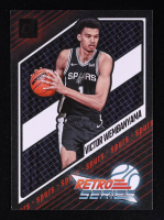 Victor Wembanyama 2023-24 Donruss Retro Series Red #1 RC at PristineAuction.com