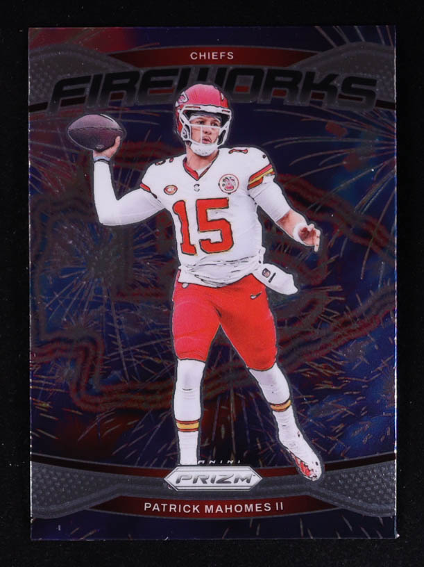 Patrick Mahomes II 2024 Panini Prizm Fireworks #1 at PristineAuction.com Patrick Mahomes II 2024 Panini Prizm Fireworks #1 at PristineAuction.com