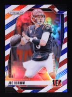 Joe Burrow 2024 Panini Prizm Prizms Red White and Blue #55 at PristineAuction.com