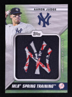 Aaron Judge 2021 Topps Spring Training Cap Logos #STCLAJ at PristineAuction.com