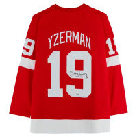 Steve Yzerman Signed Red Wings Mitchell & Ness Authentic Jersey (Fanatics) at PristineAuction.com