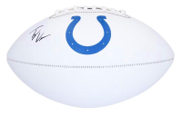 Tyler Warren Signed Colts Logo Football (Fanatics) at PristineAuction.com
