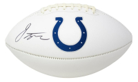 Jonathan Taylor Signed Colts Logo Football (Fanatics) at PristineAuction.com