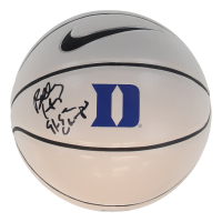 Bobby Hurley Signed Duke Blue Devils Logo Basketball Inscribed "91, 92 Champs" (JSA) at PristineAuction.com