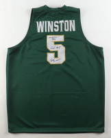 Cassius Winston Signed Jersey Inscribed "2019 Big Ten POY" & "Go Green" (JSA) at PristineAuction.com