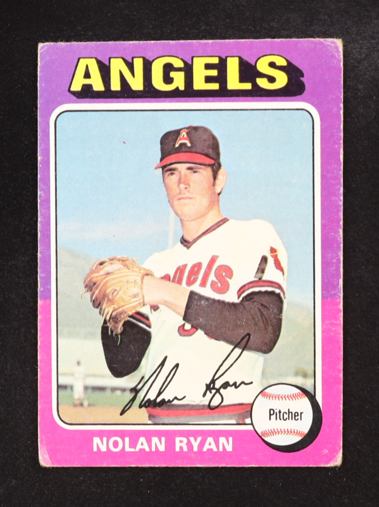 Nolan Ryan 1975 Topps #500 at PristineAuction.com Nolan Ryan 1975 Topps #500 at PristineAuction.com