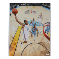 Kevin Durant Signed Thunder 16x20 Photo (JSA) at PristineAuction.com