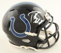 Pat McAfee Signed Colts Speed Mini Helmet (Beckett) at PristineAuction.com
