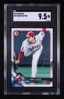 Shohei Ohtani 2018 Bowman #49 RC (SGC 9.5) at PristineAuction.com
