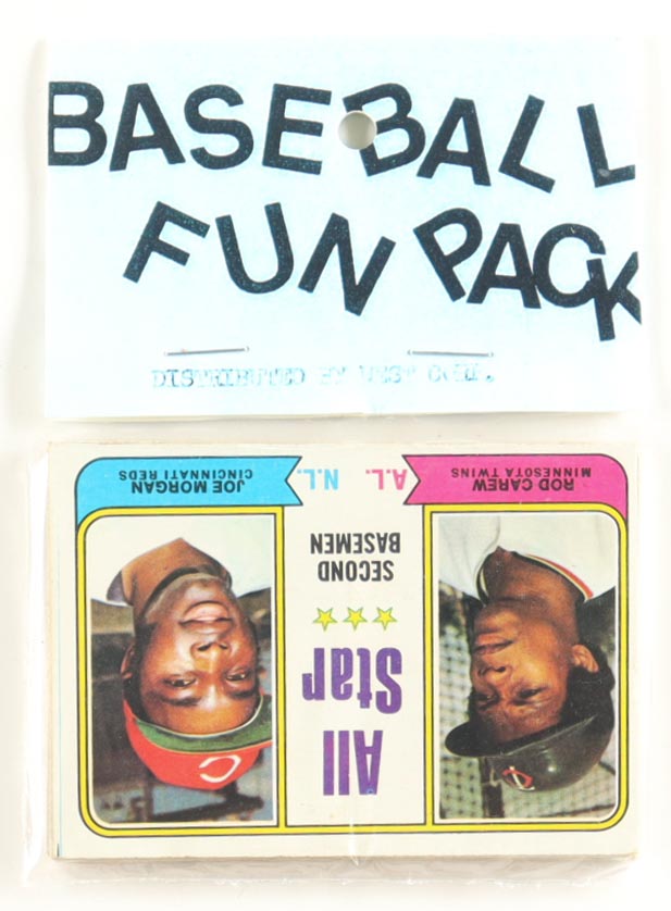 1974 Topps Baseball Card Fun Pack with (10) Cards at PristineAuction.com 1974 Topps Baseball Card Fun Pack with (10) Cards at PristineAuction.com