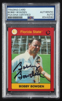 Bobby Bowden Signed 1990-91 Florida State Collegiate Collection #66 (PSA) at PristineAuction.com
