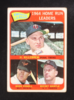 Mickey Mantle 1965 Topps Home Run Leaders #3 at PristineAuction.com