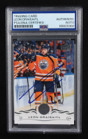 Leon Draisaitl Signed 2018-19 Upper Deck #76 (PSA | Auto Grade PSA Authentic) at PristineAuction.com