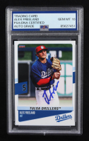 Alex Freeland Signed 2024 Choice Sportscards #27 RC (PSA | Auto Grade PSA 10) at PristineAuction.com