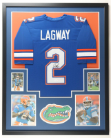 DJ Lagway Signed Florida Gators Custom Framed Jersey Display (JSA) at PristineAuction.com