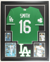 Will Smith Signed Dodgers Custom Framed Jersey Display (Beckett) at PristineAuction.com