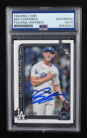 Ben Casparius Signed 2025 Topps #384 RC (PSA | Auto Grade PSA Authentic) at PristineAuction.com