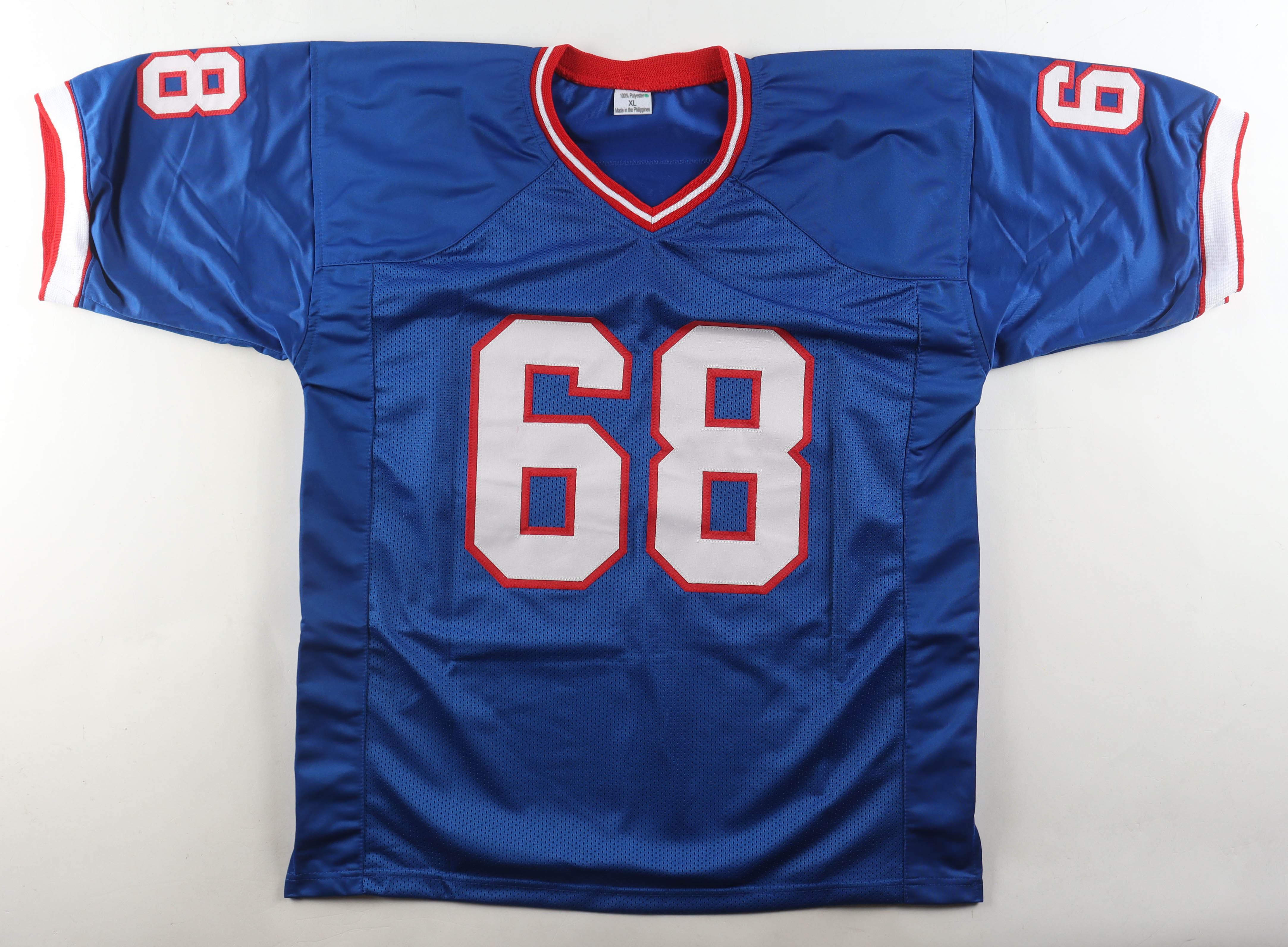 Joe DeLamielleure Signed Jersey Inscribed "HOF 03" (Schwartz) at PristineAuction.com Joe DeLamielleure Signed Jersey Inscribed "HOF 03" (Schwartz) at PristineAuction.com