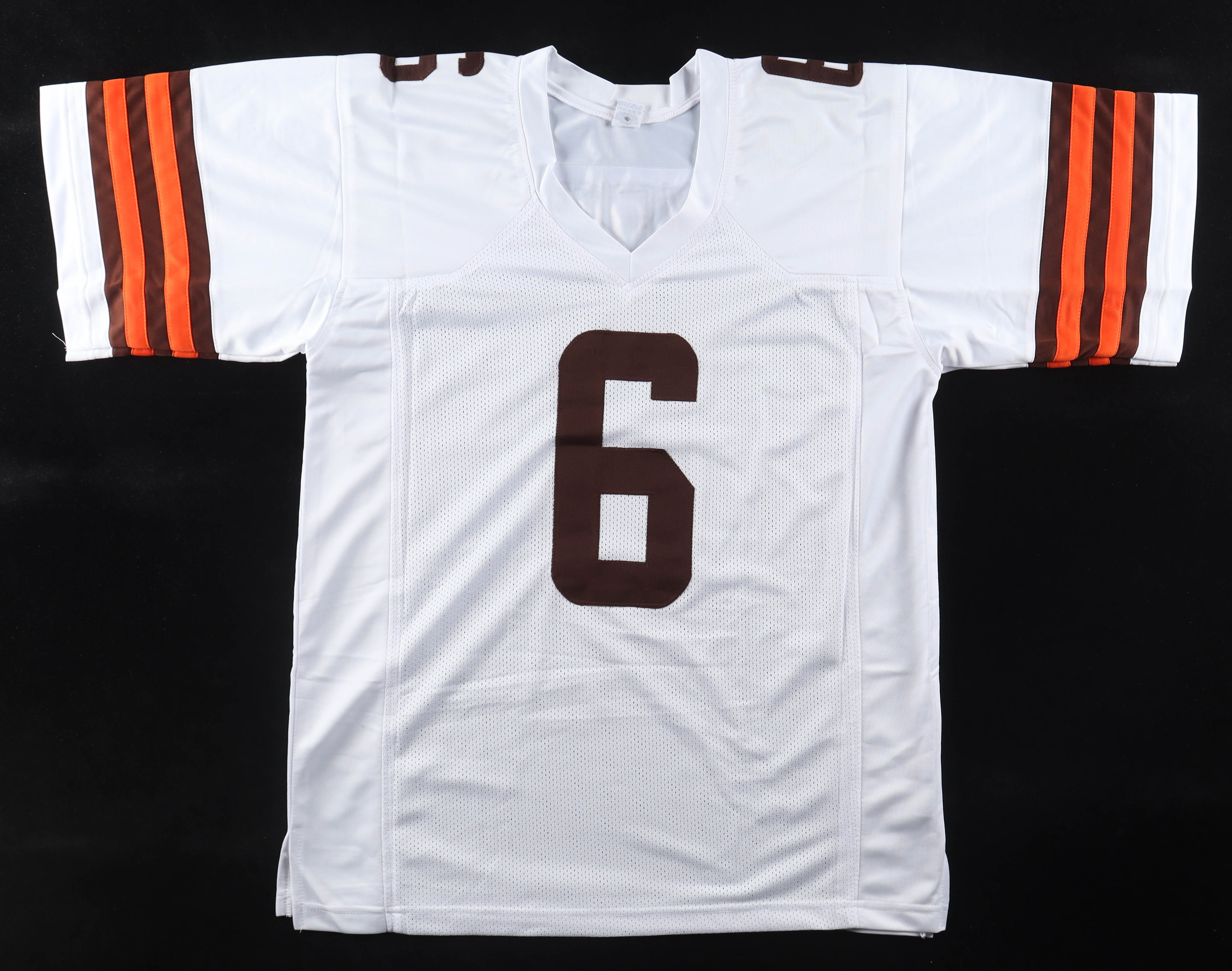 Baker Mayfield Signed Jersey (JSA) at PristineAuction.com Baker Mayfield Signed Jersey (JSA) at PristineAuction.com