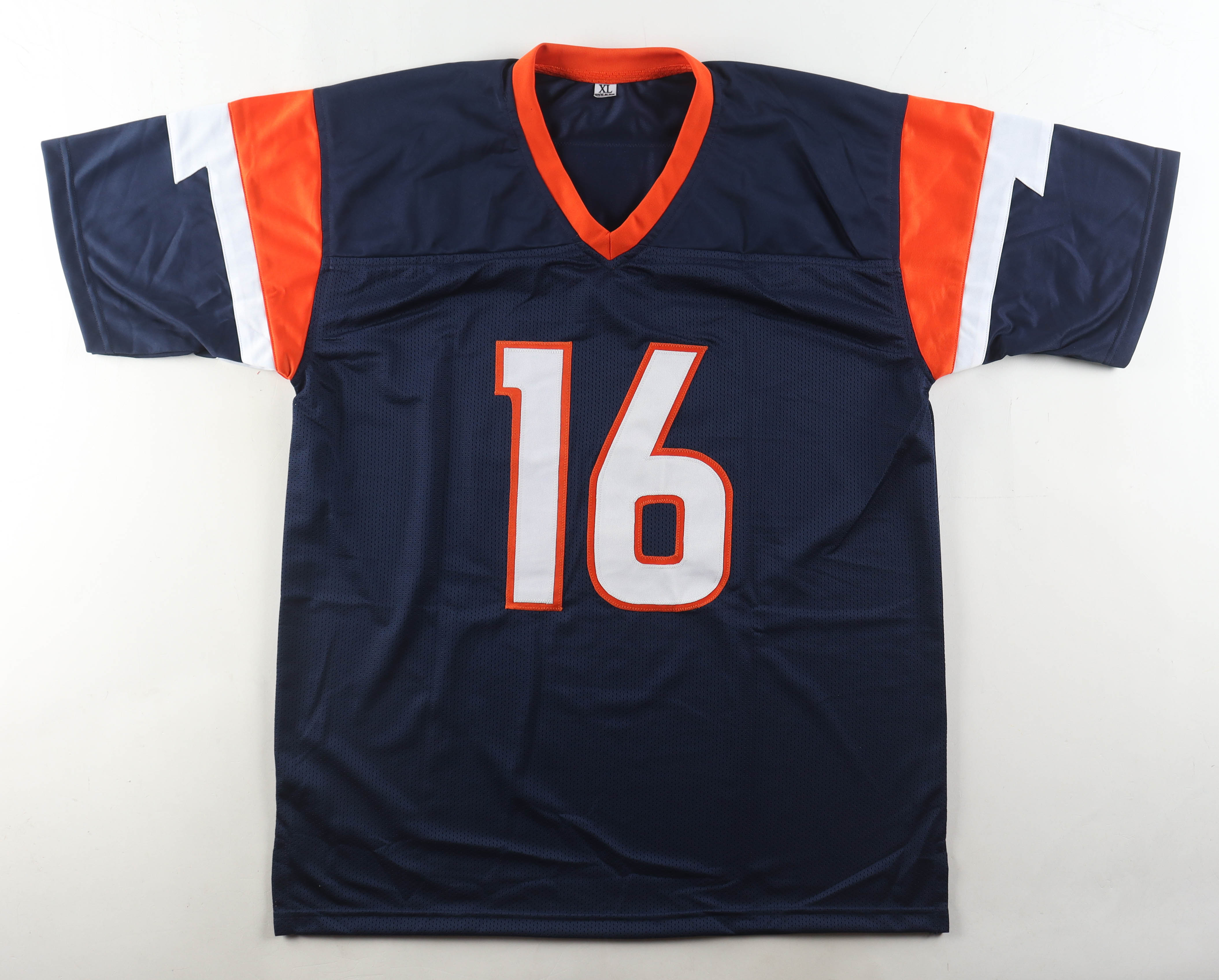 Troy Franklin Signed Jersey (Beckett) at PristineAuction.com Troy Franklin Signed Jersey (Beckett) at PristineAuction.com