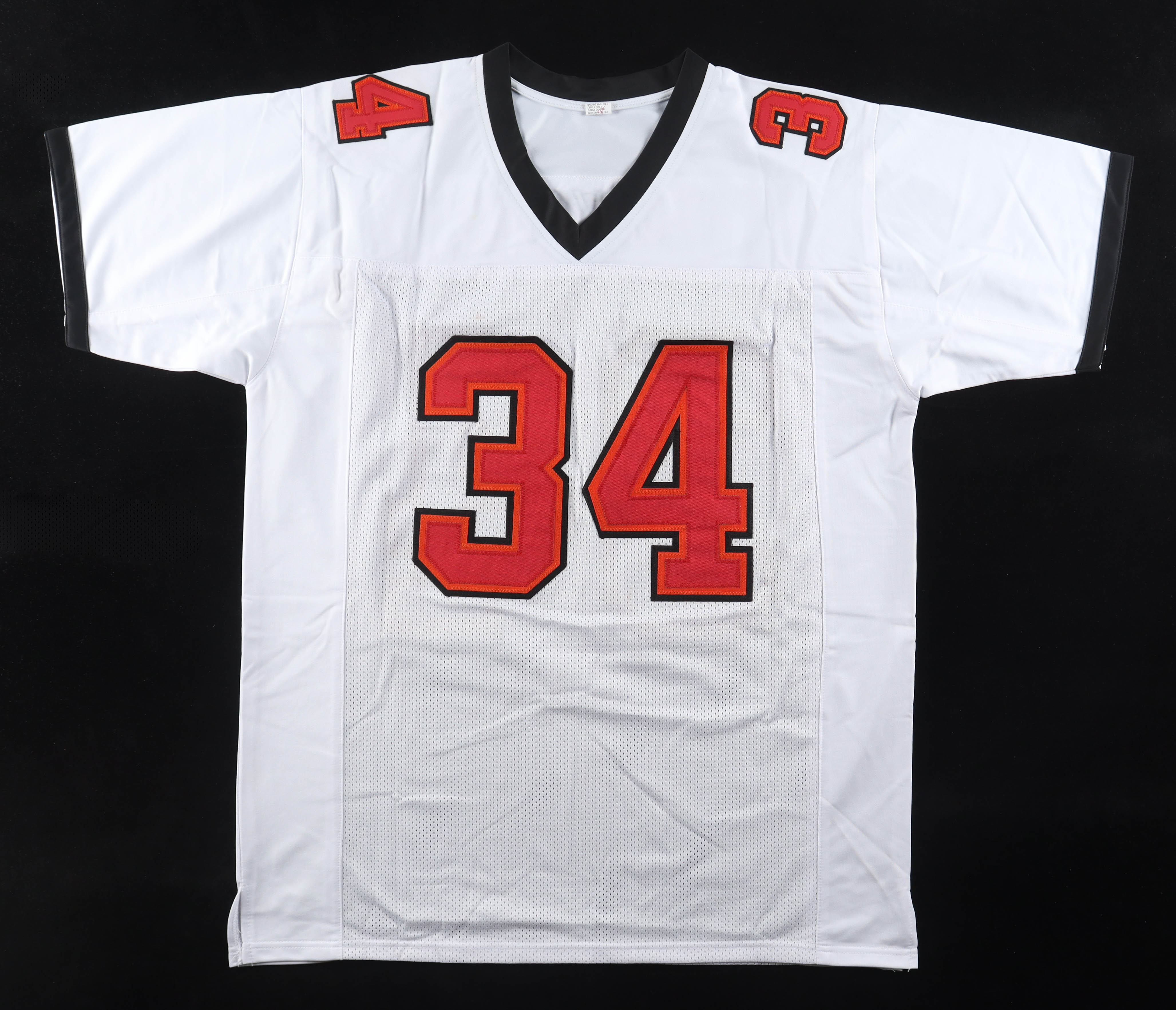 Dexter Jackson Signed Jersey Inscribed "S.B. XXXVII MVP" (Beckett) at PristineAuction.com Dexter Jackson Signed Jersey Inscribed "S.B. XXXVII MVP" (Beckett) at PristineAuction.com