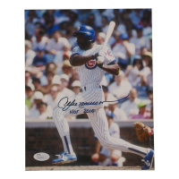 Andre Dawson Signed Cubs 8x10 Photo Inscribed "HOF 2010" (JSA) at PristineAuction.com