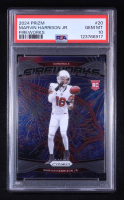 Marvin Harrison Jr. 2024 Panini Prizm Fireworks #20 RC (PSA 10) at PristineAuction.com