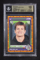 Drake Maye 2024 Score Halloween Rising Stars Pumpkin #17 RC (BGS 10) at PristineAuction.com