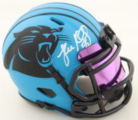 Luke Kuechly Signed Panthers Rave Alternate Speed Mini Helmet With Visor (Beckett) at PristineAuction.com