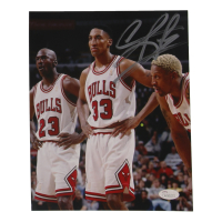 Dennis Rodman Signed Bulls 8x10 Photo (JSA) at PristineAuction.com