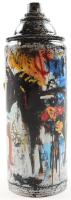 "Abstract Bloom Burst" Original Spray Can Art by Tadas Zaicikas | TedyZet (Zaicikas) at PristineAuction.com