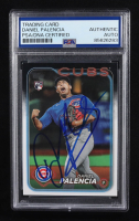 Daniel Palencia Signed 2024 Topps #178 RC (PSA | Auto Grade PSA Authentic) at PristineAuction.com