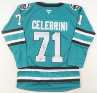 Macklin Celebrini Signed Sharks Fanatics Authentic Jersey (Beckett) at PristineAuction.com